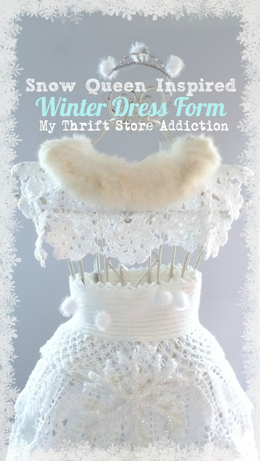 Snow Queen winter dress form