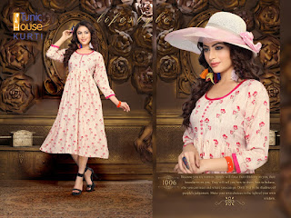 "Tunic house Pracheen" Rayon printed kurtis catalog