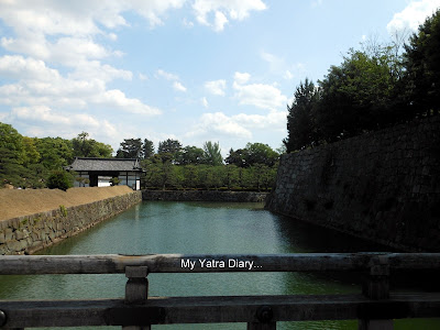 Inner moat,  Nijo Castle in Kyoto, Japan