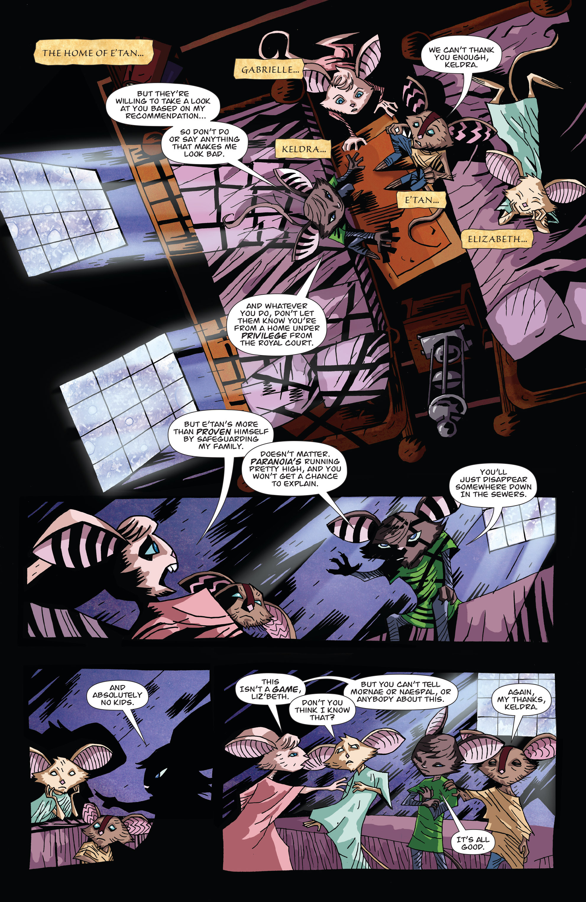 The Mice Templar Volume 3: A Midwinter Night's Dream issue TPB - Page 197