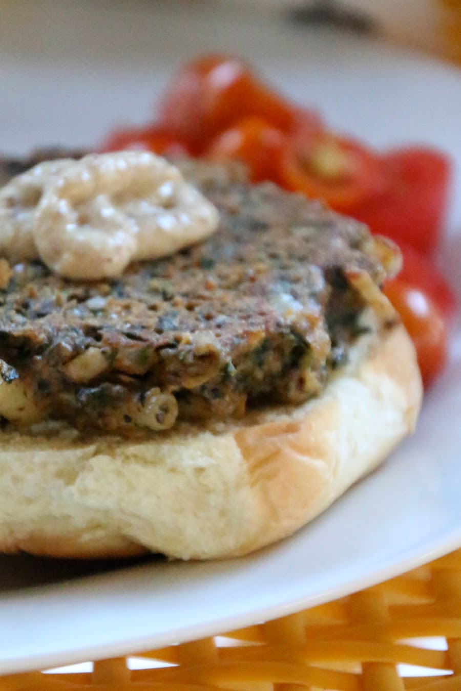 Nutty Macaroni and Cheese Burgers + Annie's Homegrown Giveaway