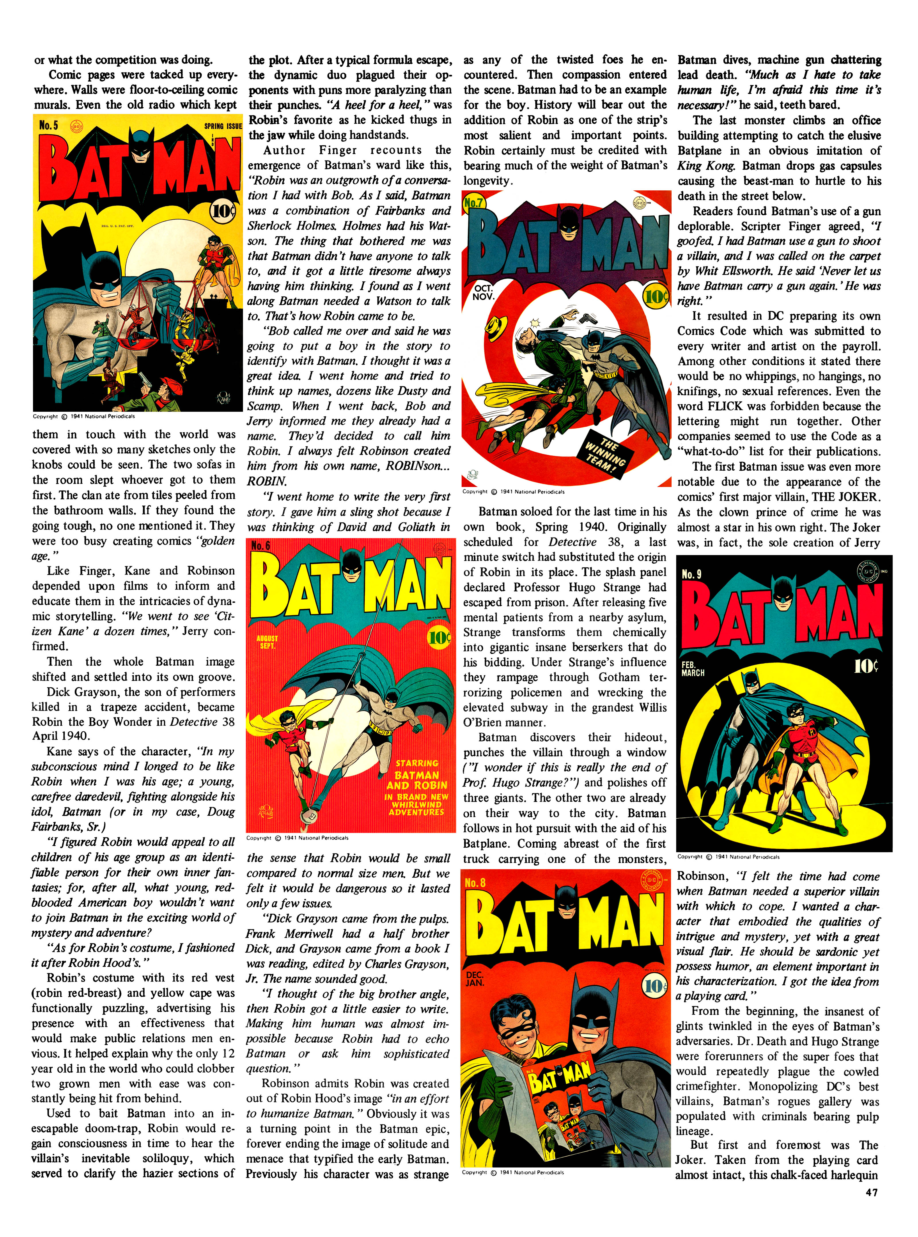 Read online The Steranko History of Comics comic -  Issue # TPB 1 - 47