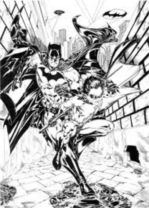 Free Coloring Pages Batman And Robin Hood Coloring Pages For Kids