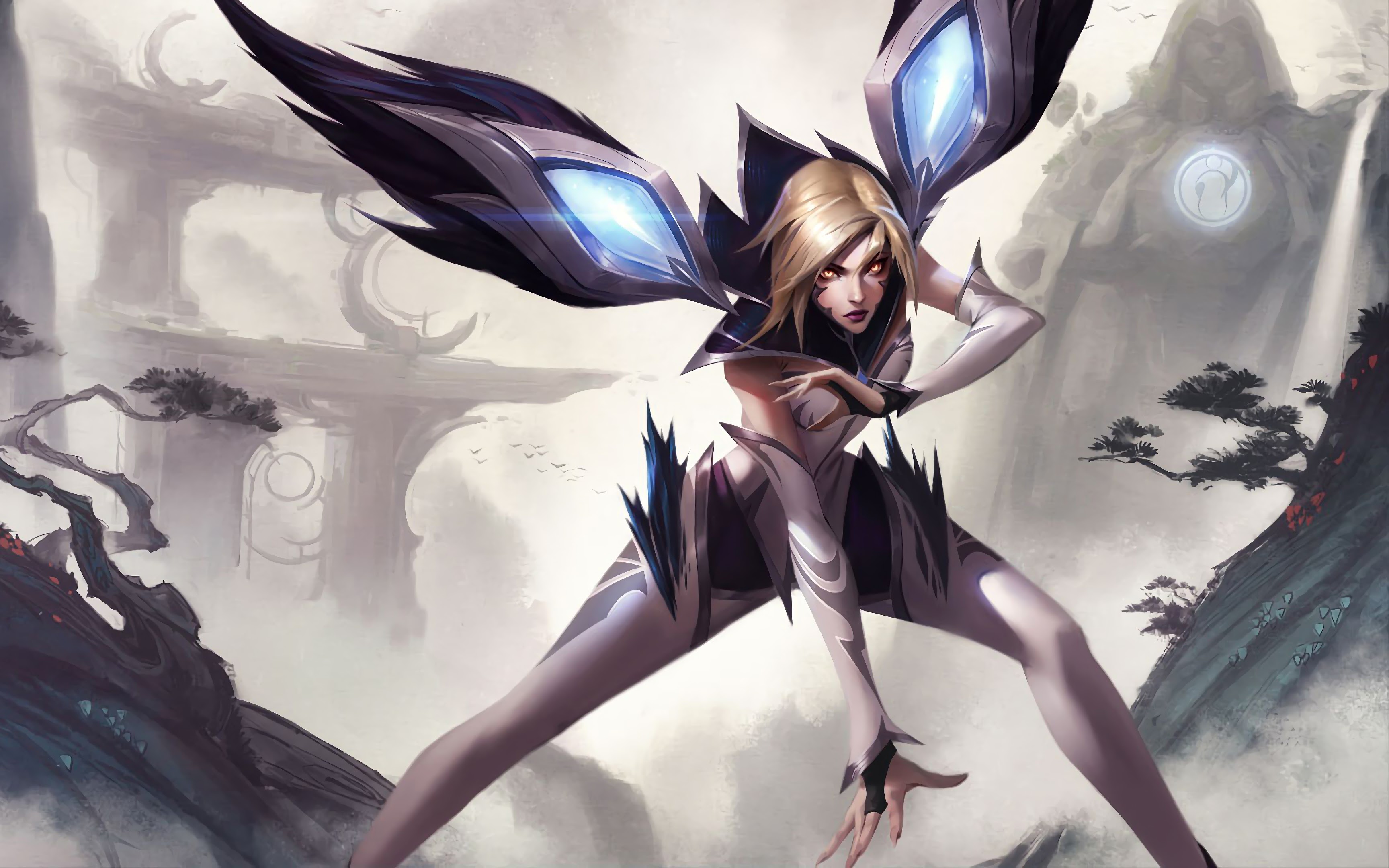 Invictus Gaming Kai'Sa, Splash Art, LoL, 4K, 67 Wallpaper PC Desktop