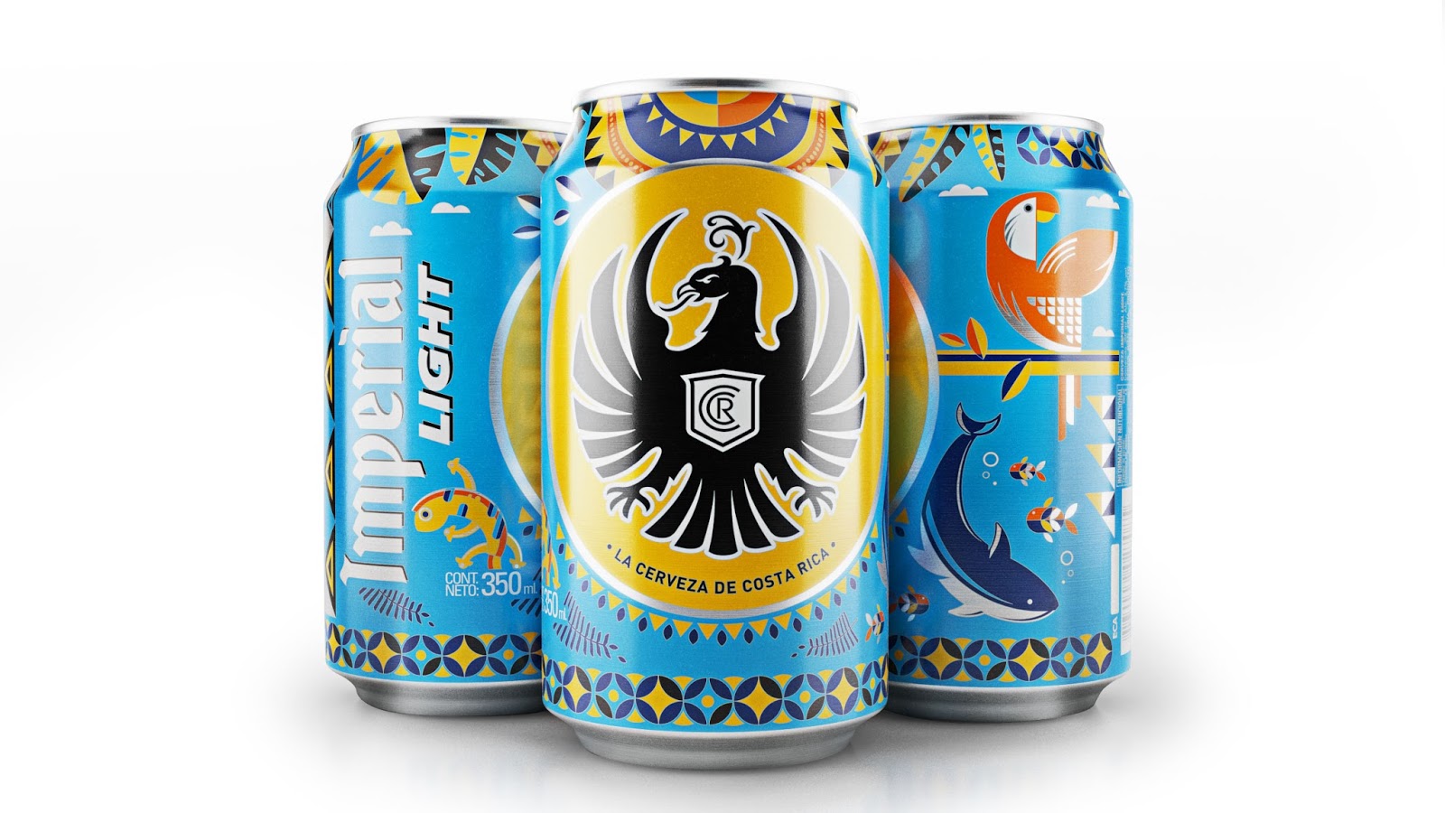 Imperial Beer Summer Edition on Packaging of the World Creative