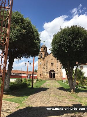 Church of Our Lady of Nativity in Cuanajo, Michoacán