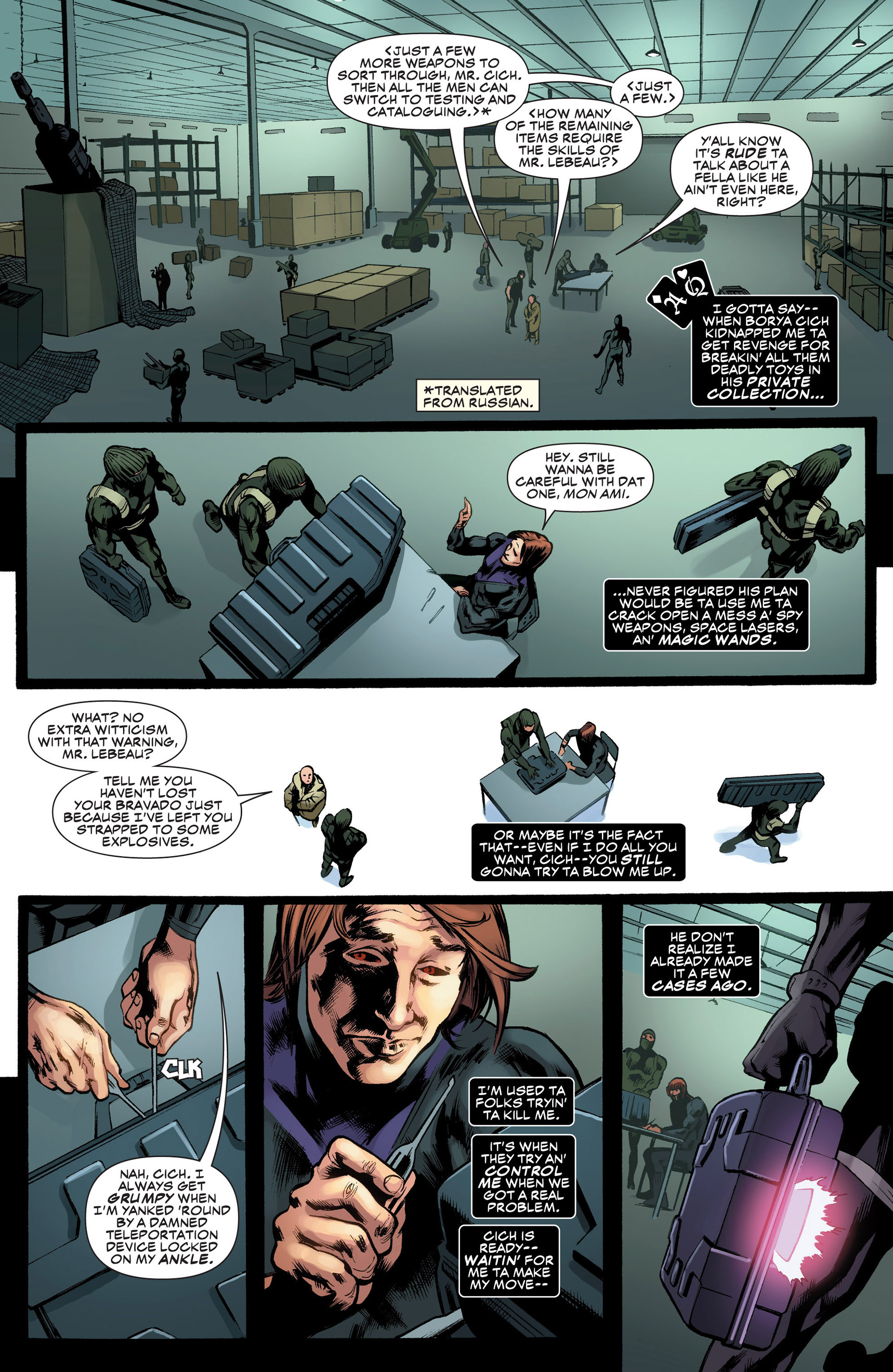 Read online Gambit (2012) comic -  Issue #7 - 4