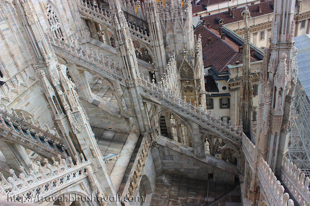 Half Day itinerary in Milan Italy | visit Duomo di Milano Rooftop