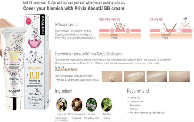 Privia-U; Repairing-BB-Cream; All-in-One-CC-Cream; bb-cream; cc-cream; makeup-korea; kosmetik-korea; beauty-blogger; alas-bedak; blogger-review