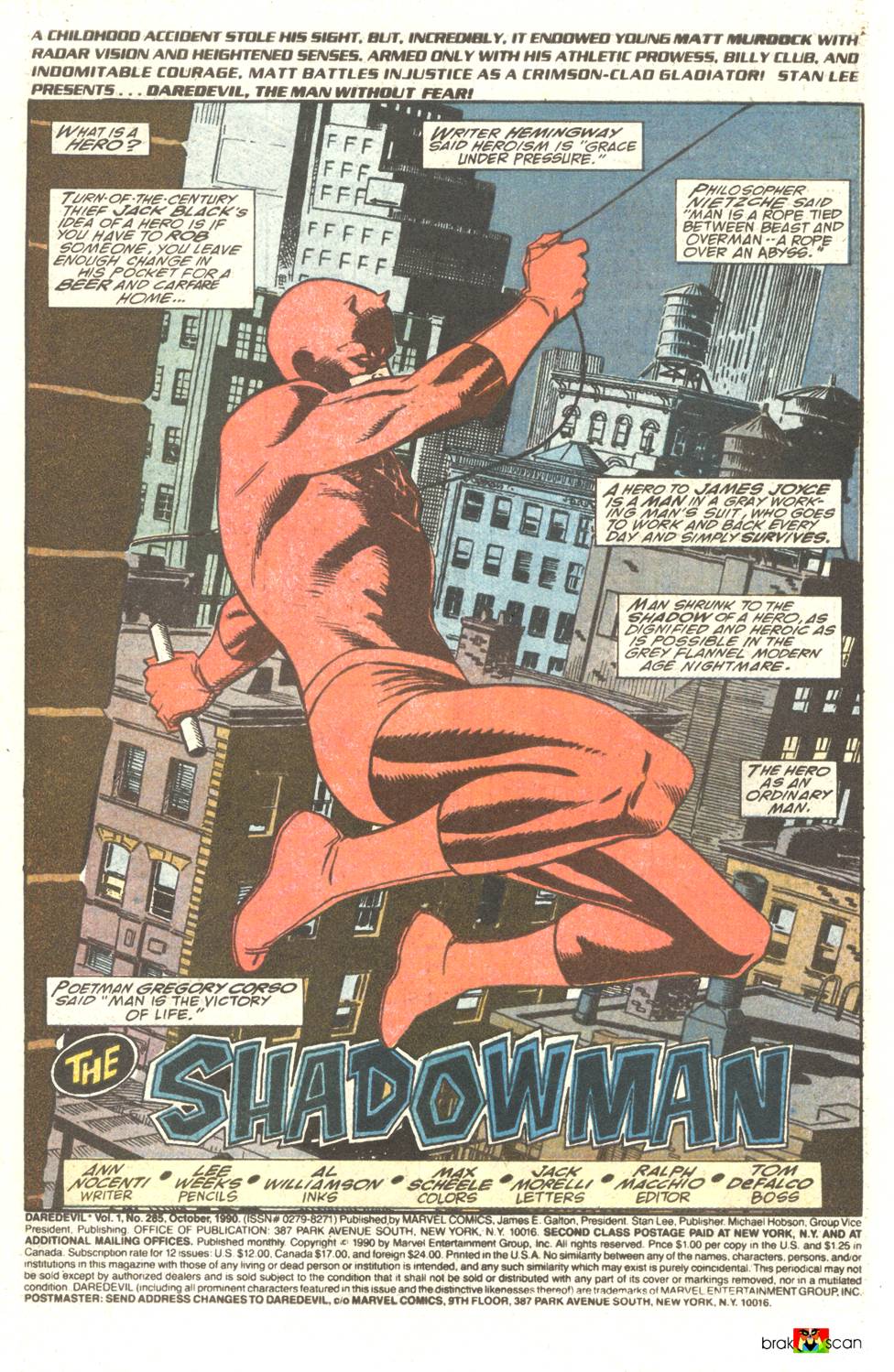 Daredevil (1964) issue 285 - Page 2