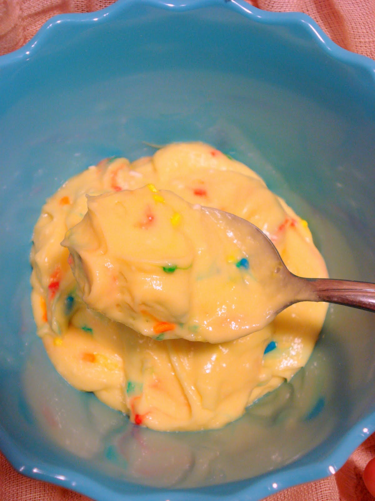 Dame Good Eats Birthday Cake Batter Pudding