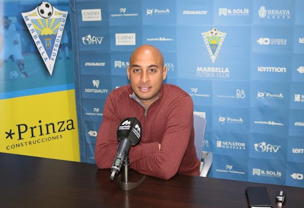 Nafti - Marbella FC -: “Es obligatorio competir y dar la cara cada semana”