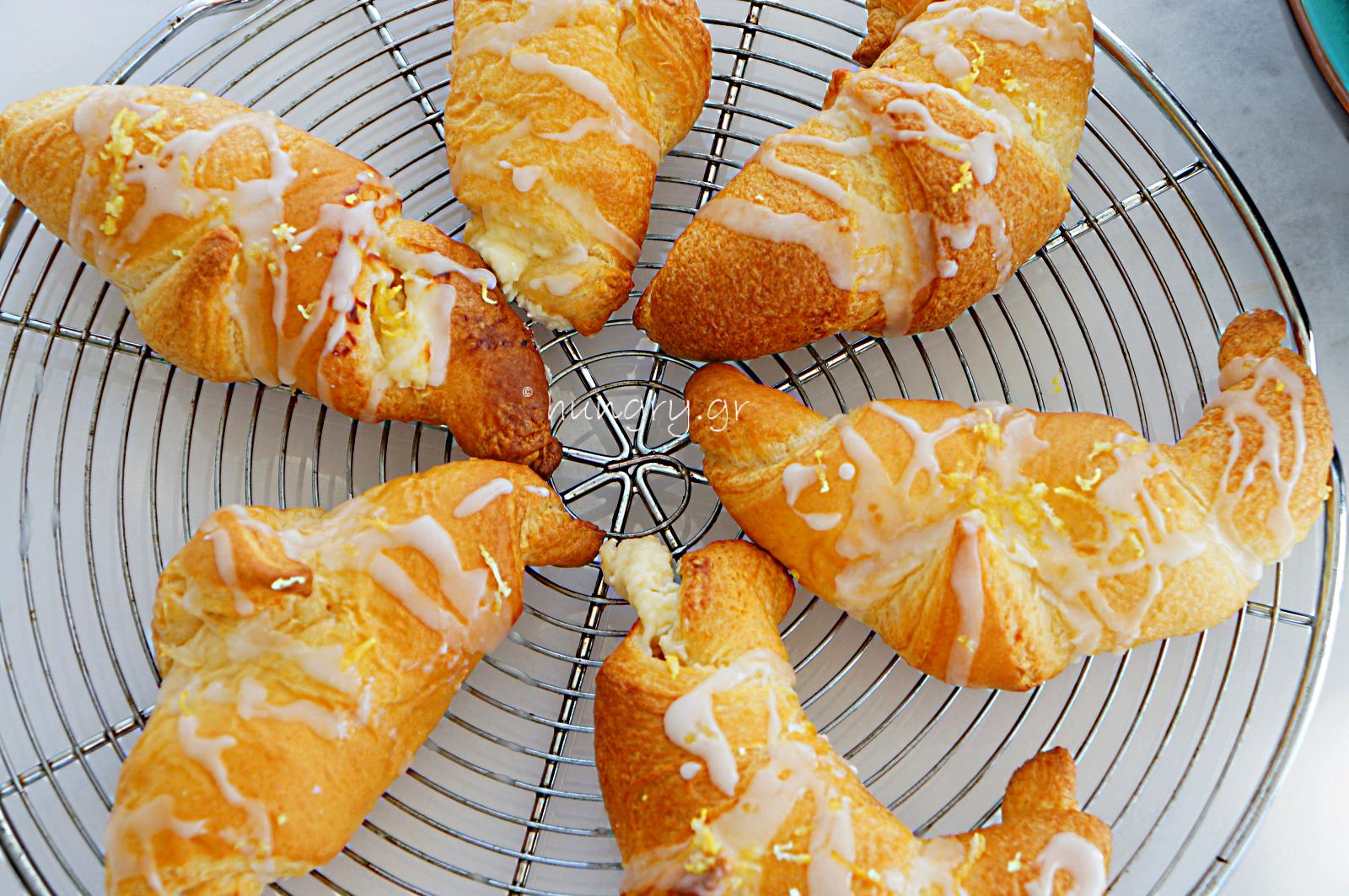 Kitchen Stories LemonCream Cheese Crescent Rolls