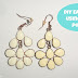 DIY Friday |DIY Earrings | Upcycle your old earrings | Nailpolish Uses | Accessories recycling