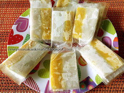  resep es gabus merupakan varian jajanan warung atau untuk jualan sekolah yang terkenal di  Resep Es Gabus Busa Tepung Hunkwe Pakai Santan