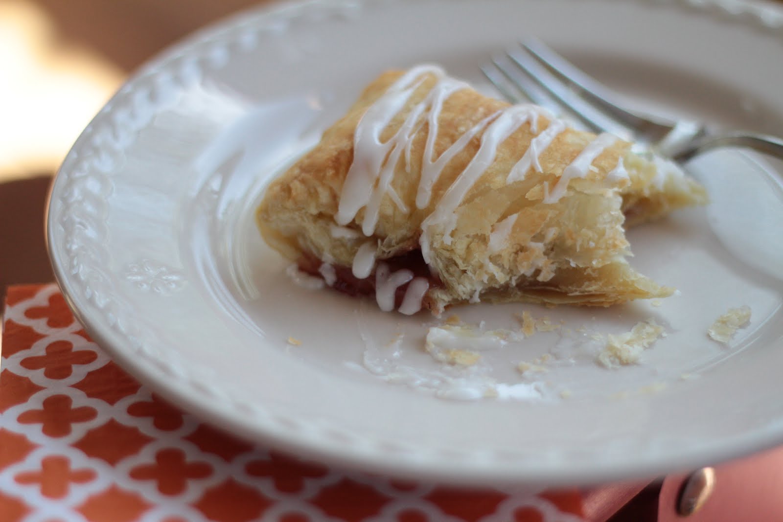 simple like fruit Homemade Toaster Strudel