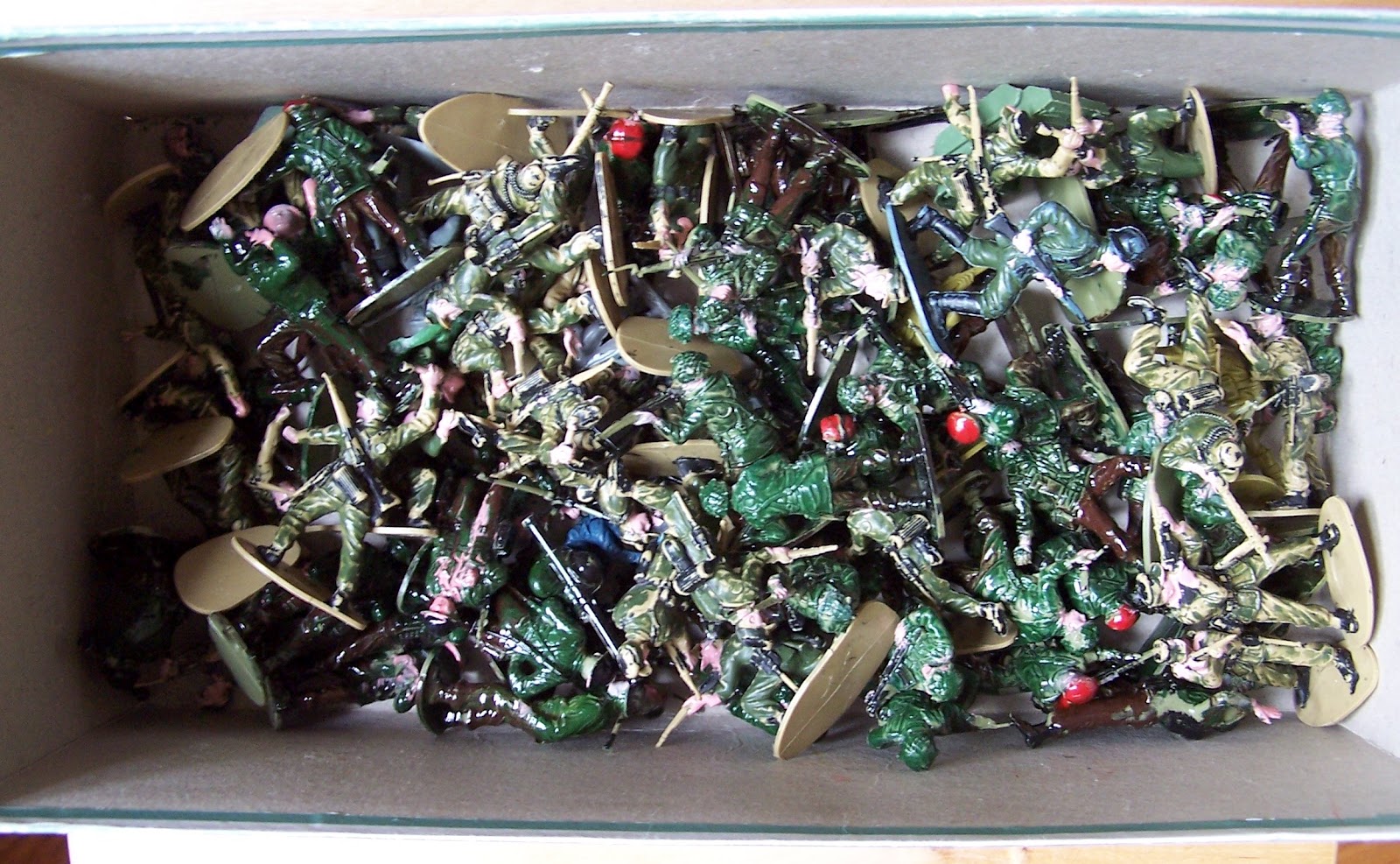 WWII Plastic Toy Soldiers A special 'Find'