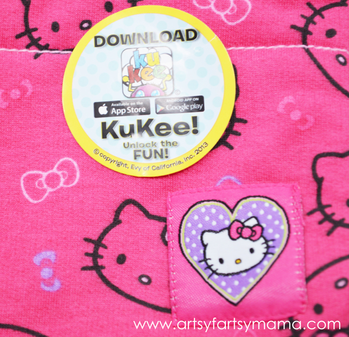 Hello Kitty Let's Play Clothing Line & KuKee App at artsyfartsymama.com #pmedia #helllokittyletsplay #kukeeapp