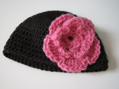 Newborn Flower beanie