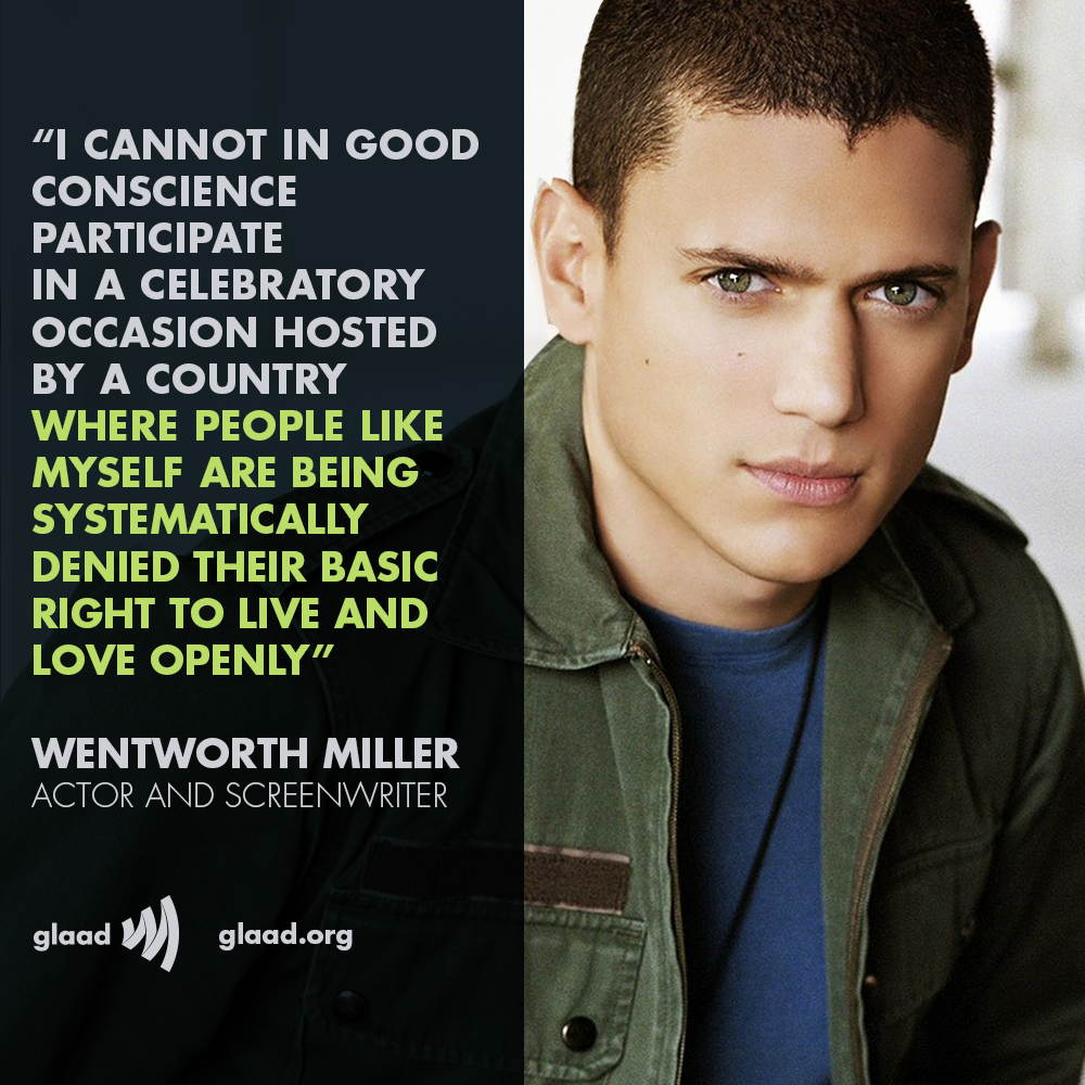 Social Diary: Wentworth Miller Comes Out as Gay
