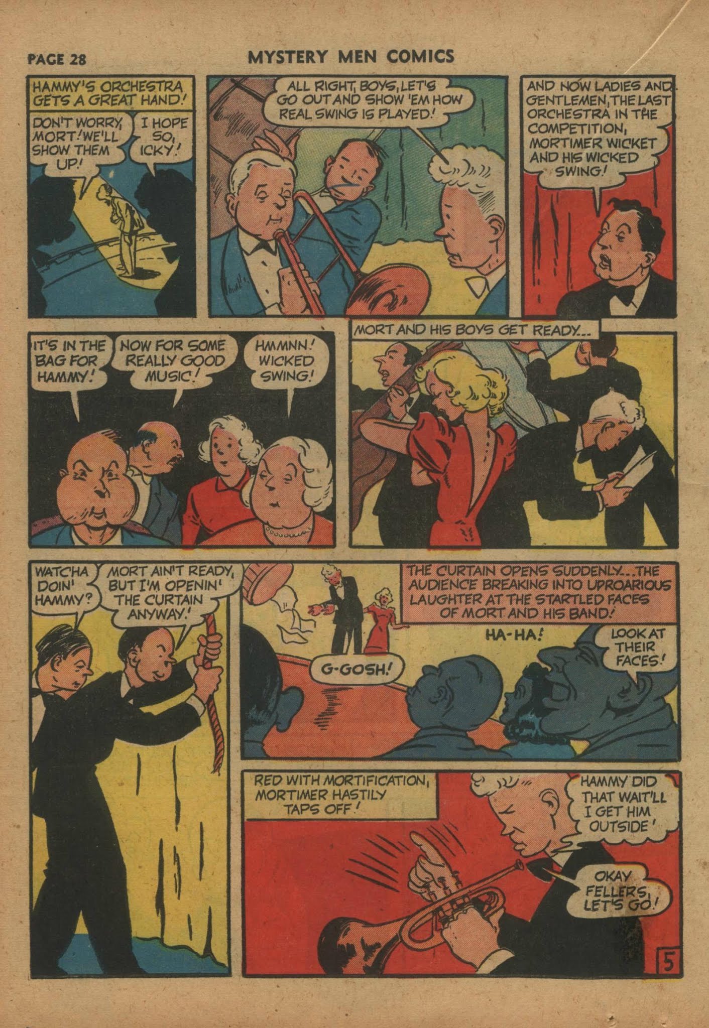 Read online Mystery Men Comics comic -  Issue #26 - 30