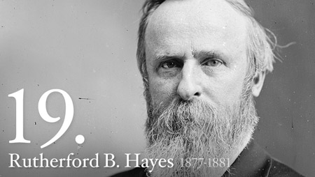 RUTHERFORD B. HAYES 1877-1881