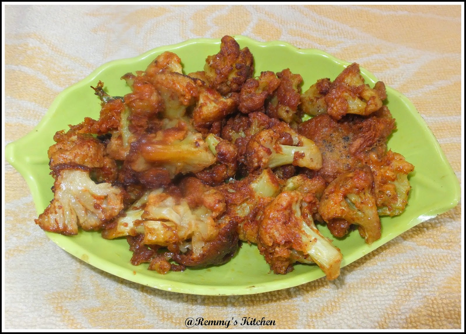 Remmy's Kitchen Gobi fry