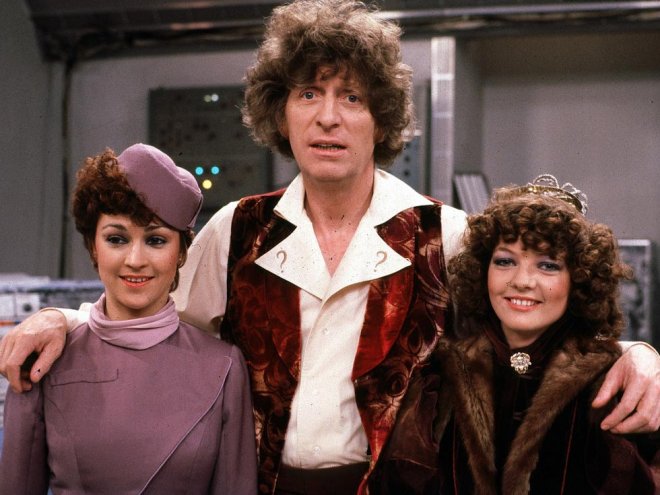 Tegan, The Doctor and Nyssa