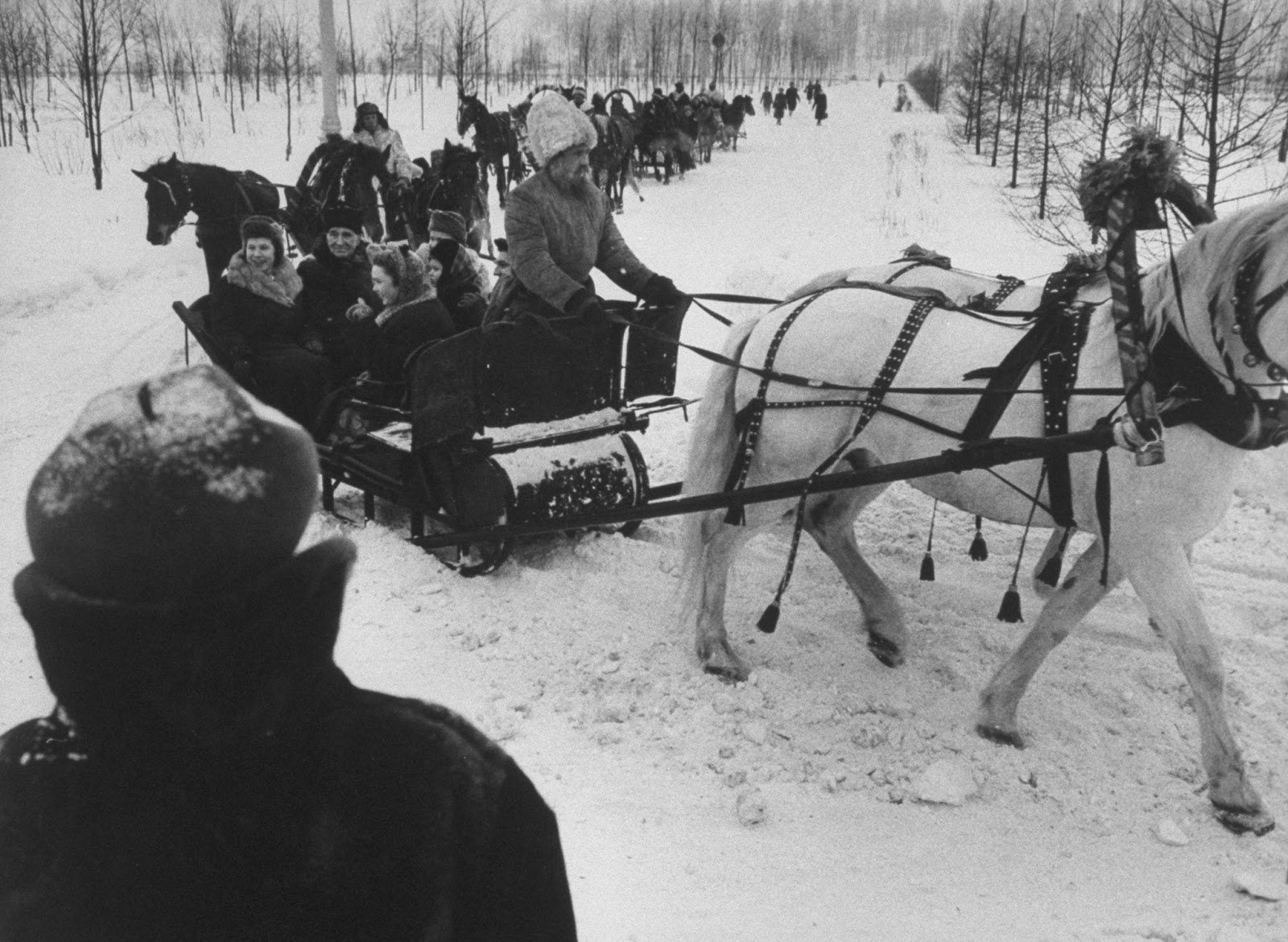 Москва новогодняя. Ретро фото