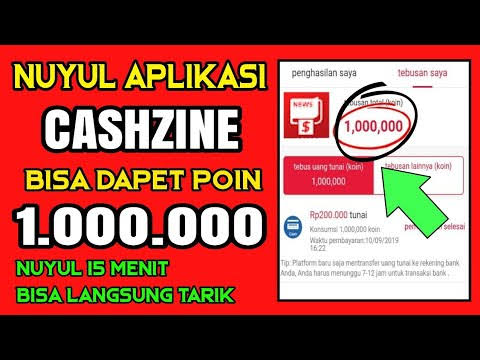 Trik Cara Nuyul Akun Cashzine Mod Apk 2020 Auto Sultan Gratis 5 Juta Koin Work 100 Terbaru 2021 Seputar Gratisan