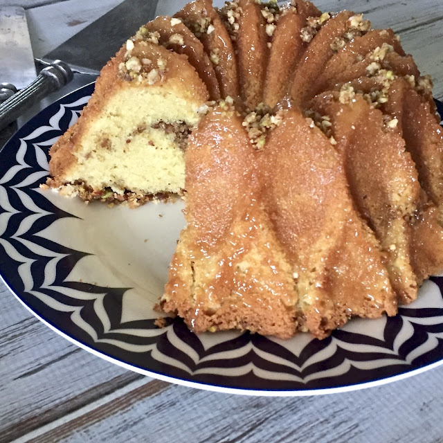 All That's Left Are The Crumbs Baklava Bundt Cake BundtBakers