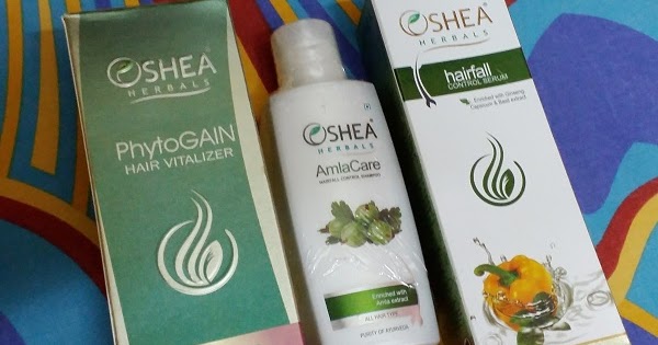 Oshea Herbals Anti Hair Fall Defense Range Review - Indian Beauty Forever