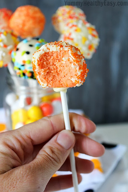 Fun and festive Halloween cake pops that are simple to make