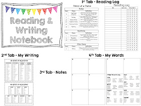 Simply 2nd Resources: Reading & Writing Notebook