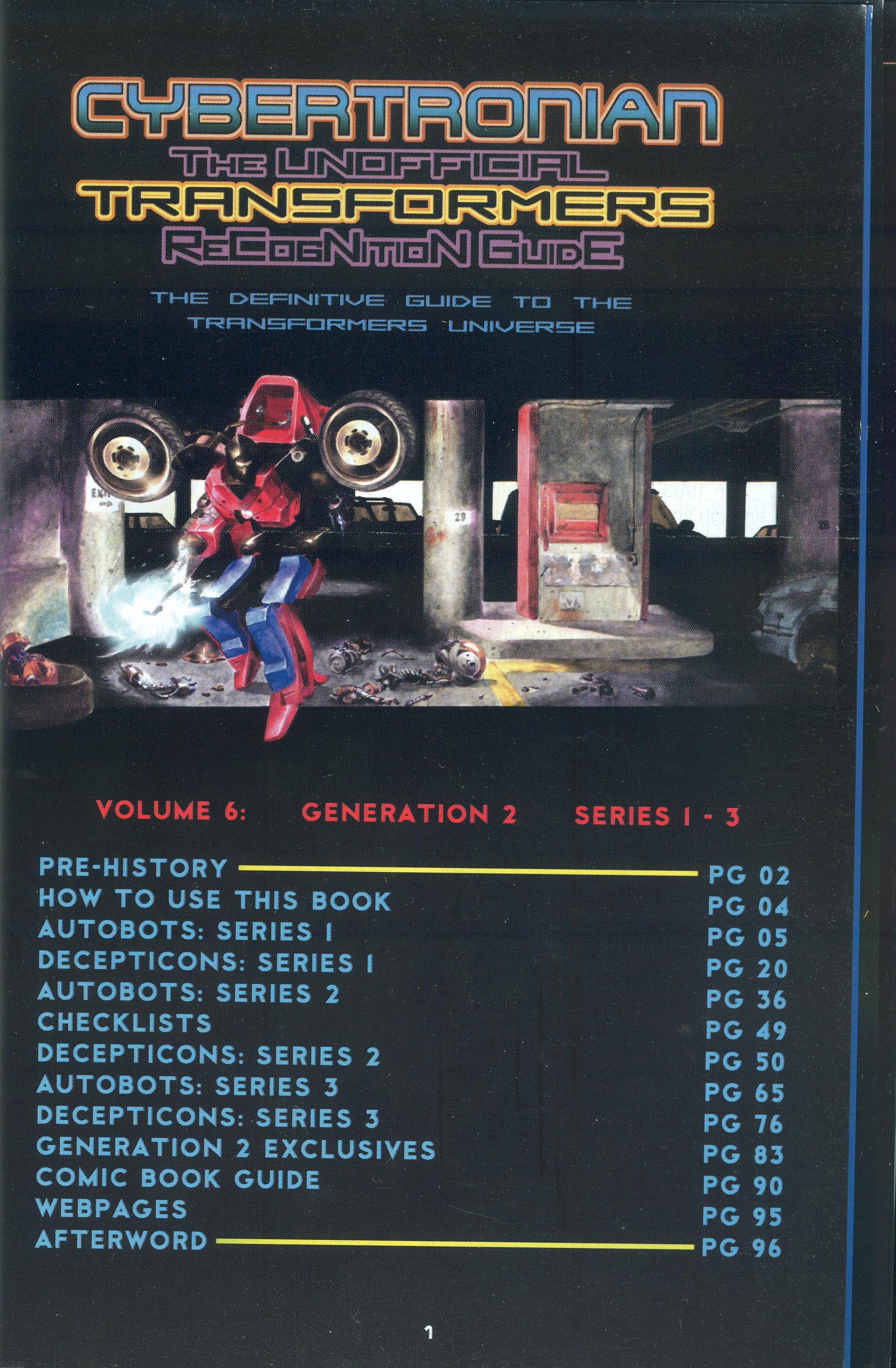 Read online Cybertronian: An Unofficial Transformers Recognition Guide comic -  Issue #6 - 3