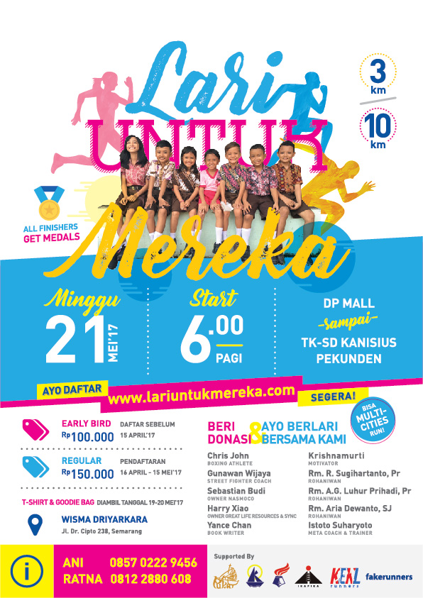 Lari Untuk Mereka • 2017 Lari Untuk Mereka • 2017
