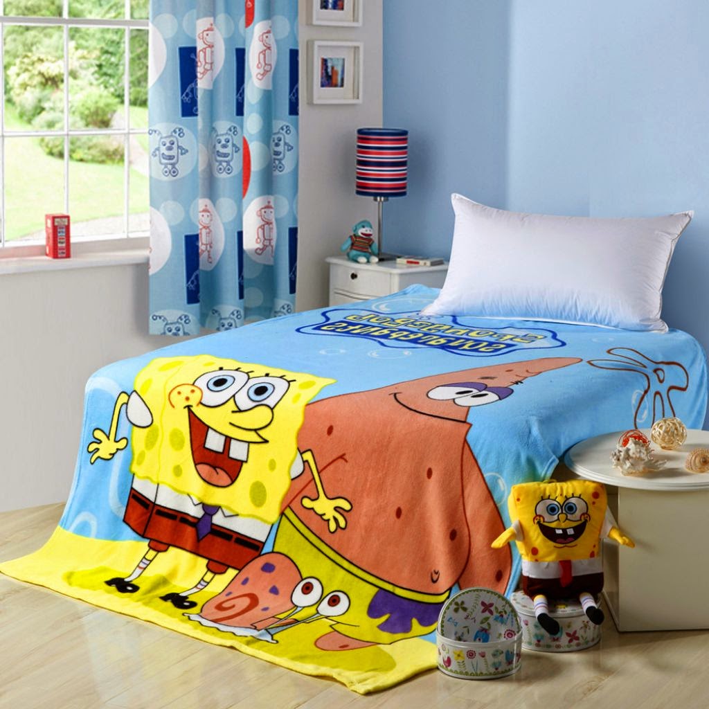 Desain Kamar  Tidur Spongebob  untuk anak Desain Rumah 