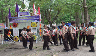 Sekot Ambon buka Perkemahan Wirakarya 1 pramuka nice