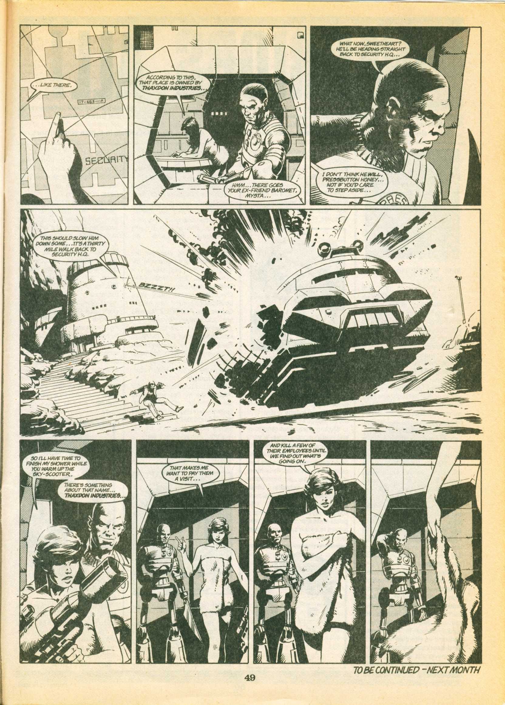 Read online Warrior comic -  Issue #1 - 49