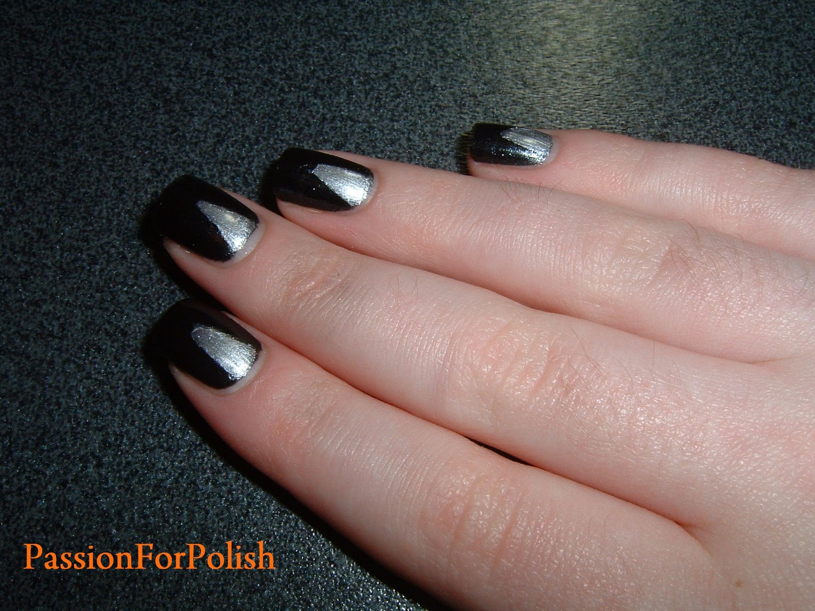 PassionForPolish How To Scotch Tape Nails