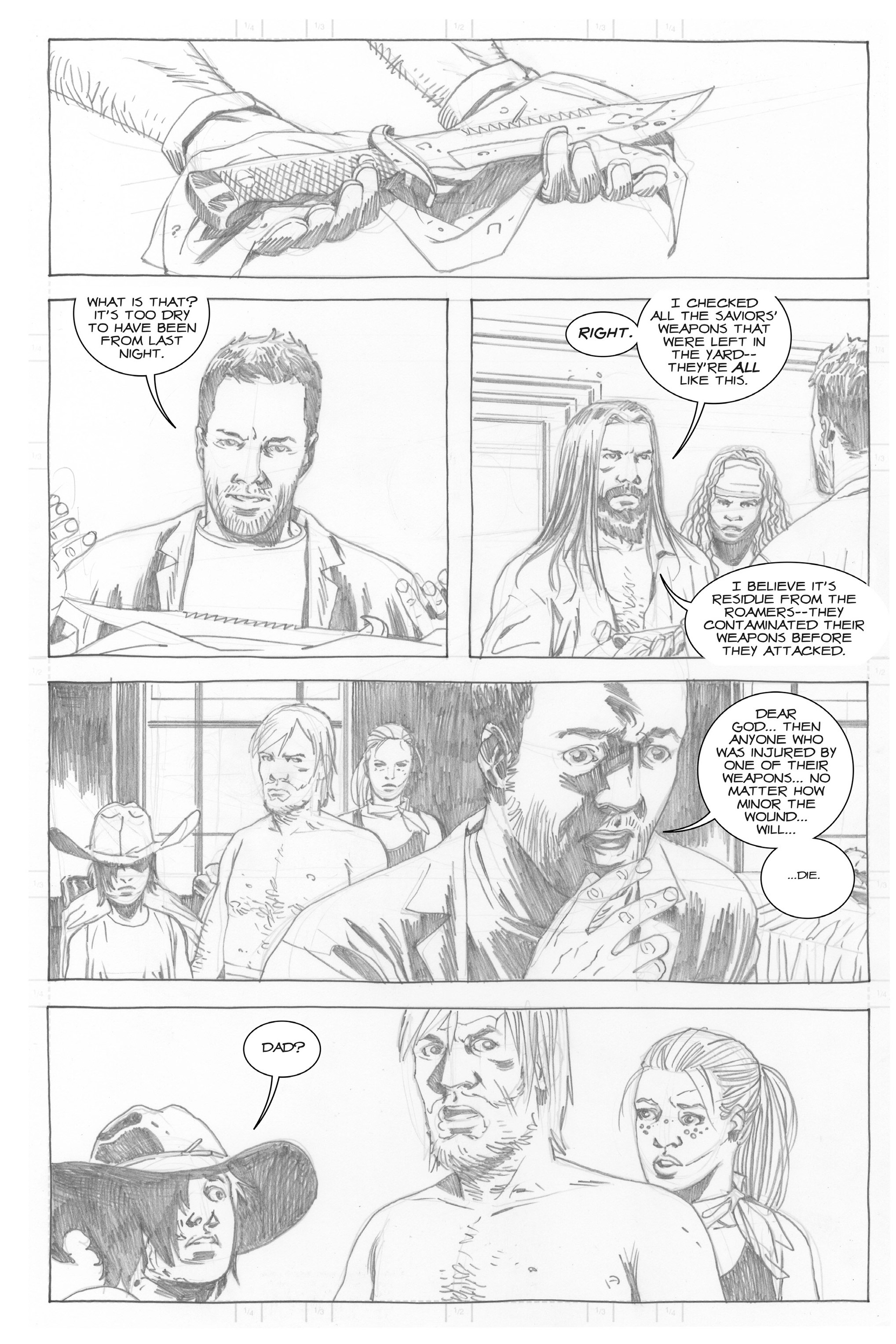 Read online The Walking Dead comic -  Issue # _All Out War Artist Proof Edition - 208