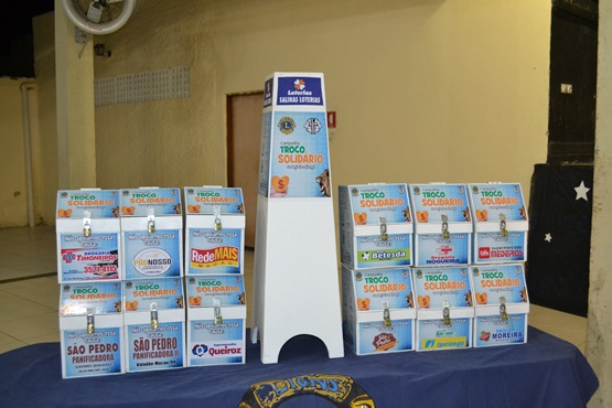 LIONS CLUBE LANÇA PROJETO “TROCO SOLIDÁRIO”