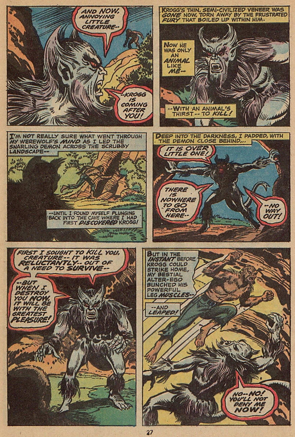 Read online Werewolf by Night (1972) comic -  Issue #8 - 20