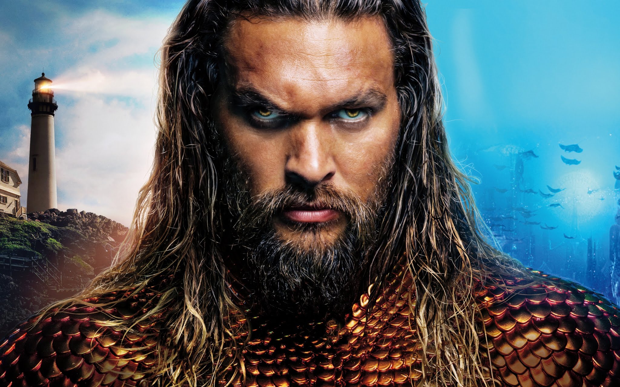 Jason Momoa Aquaman Wallpaper - Cave Wallpapers
