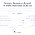 Younger Consumers Behind in Brand Interaction on Social Media CHART