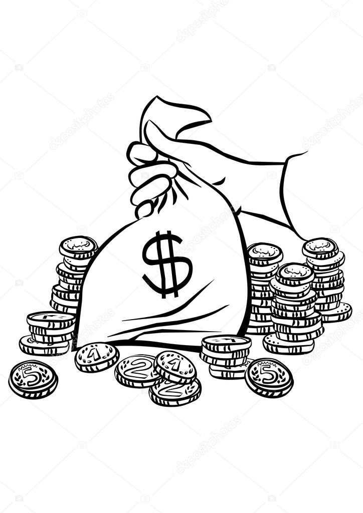 retos y actividades dinero para colorear