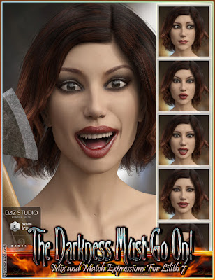 http://www.daz3d.com/the-darkness-must-go-on-mix-and-match-expressions-for-lilith-7-and-genesis-3-female-s