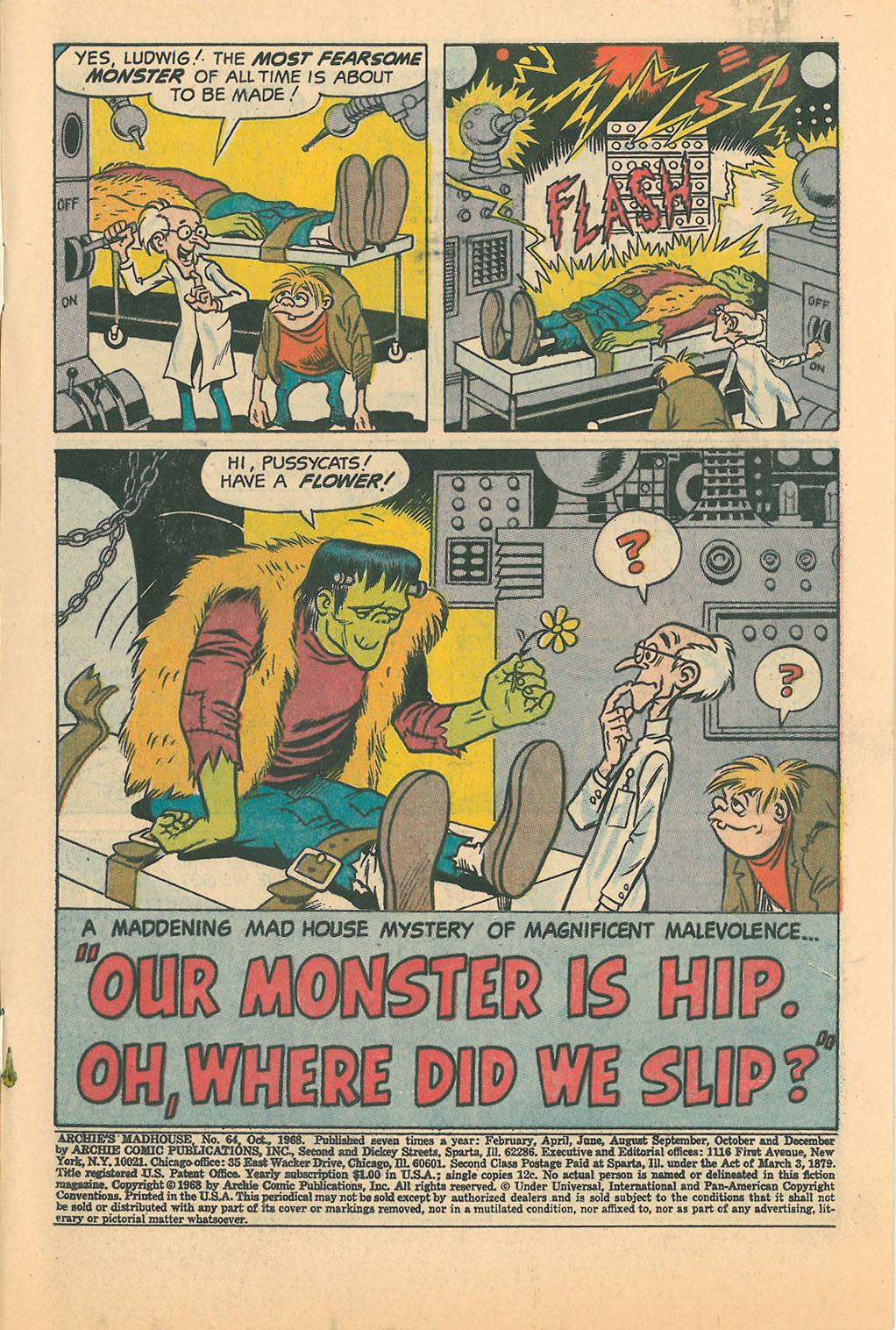 Read online Archie's Madhouse comic -  Issue #64 - 3