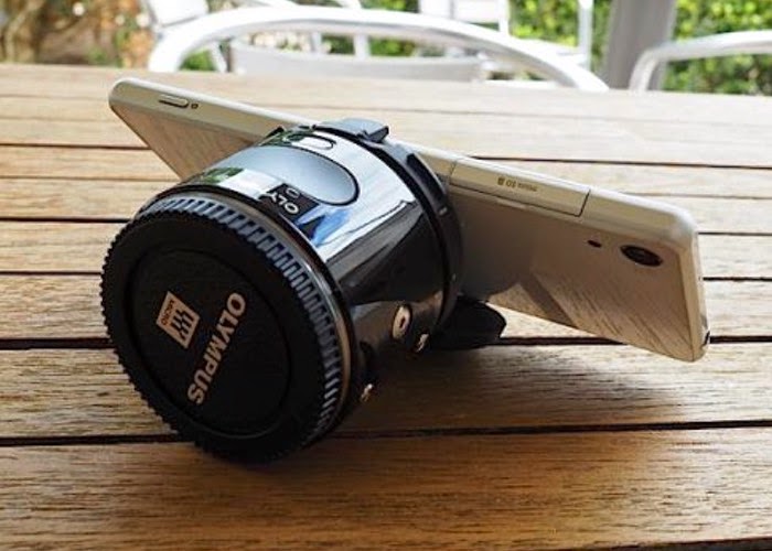 Olympus Air is a wireless lens camera that pairs with your smartphone