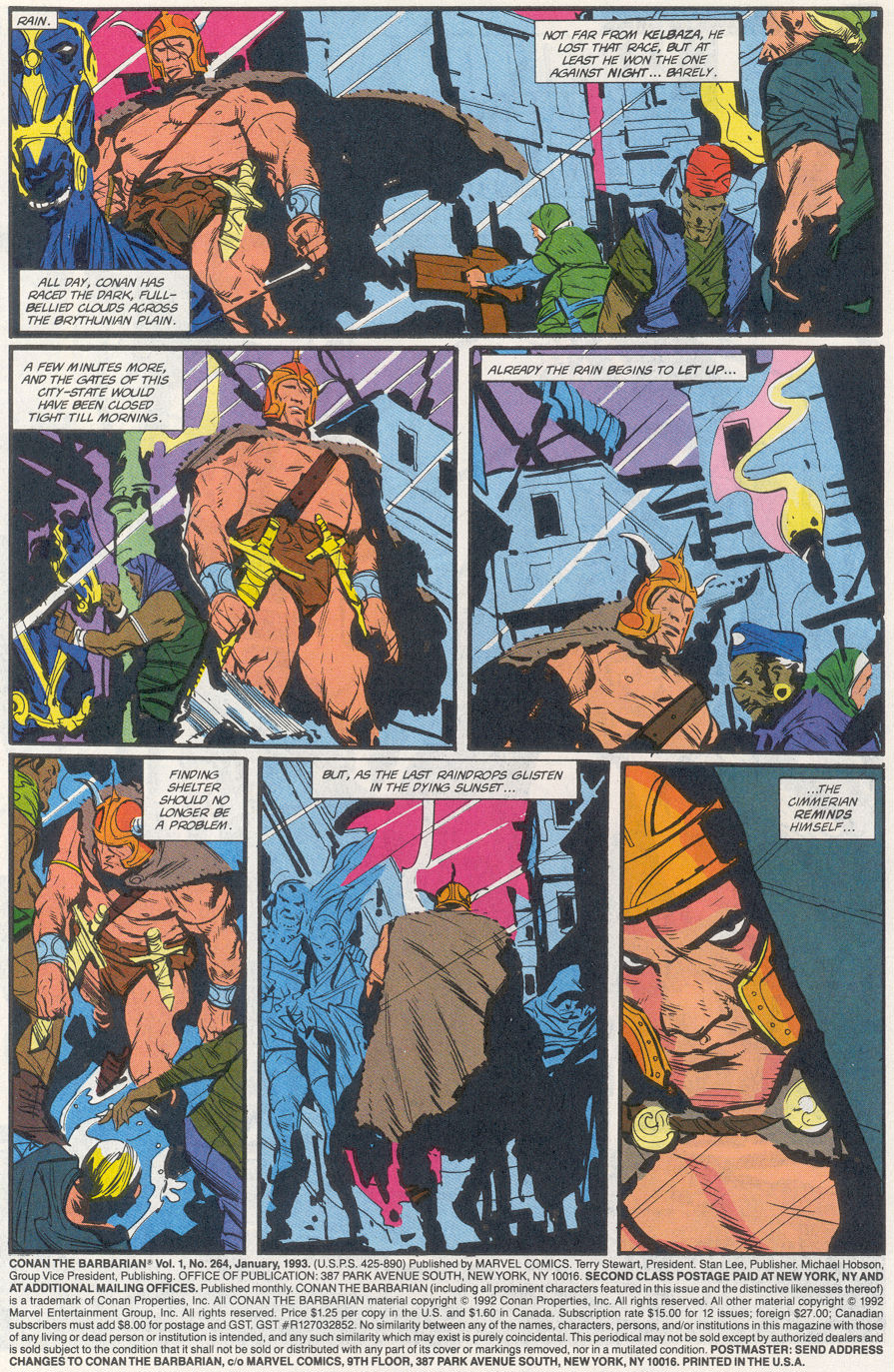 Read online Conan the Barbarian (1970) comic -  Issue #264 - 2